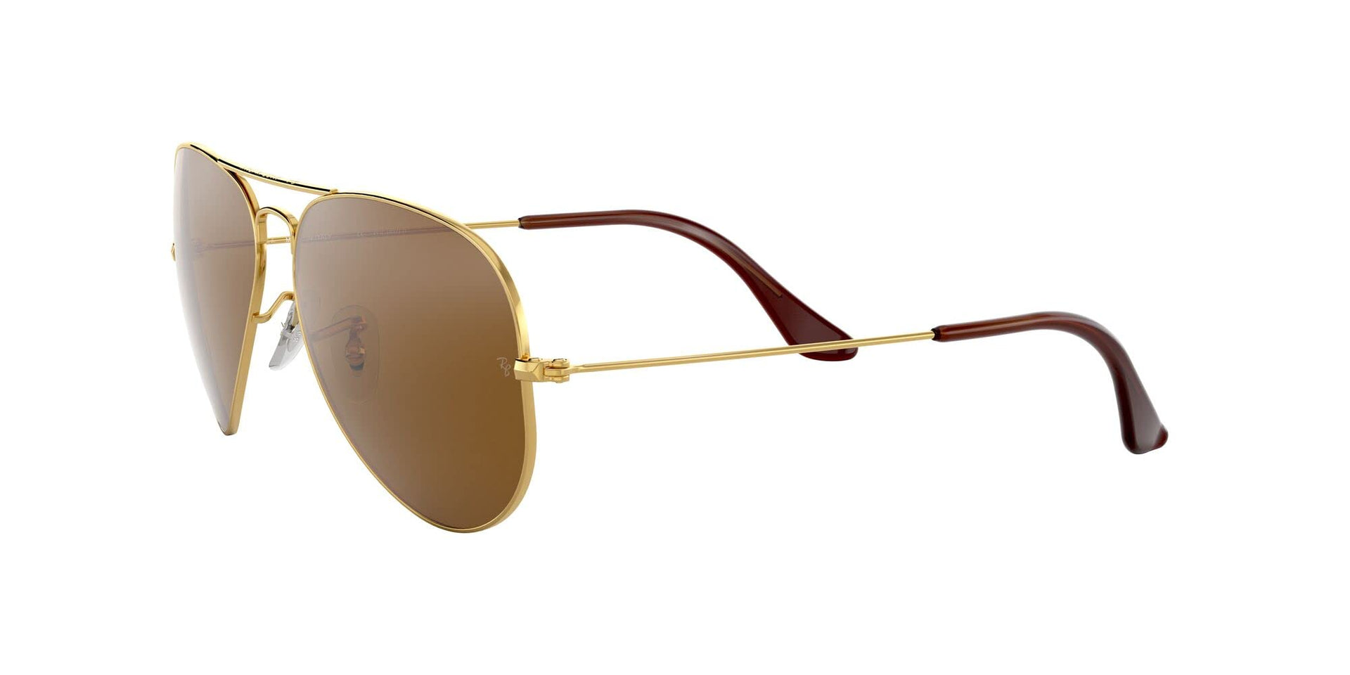 Ray-Ban Aviator RB3025 Sunglasses Batch 3 - Gold/Brown Polarized / 62 mm - X001UH573X - Additional Image 2