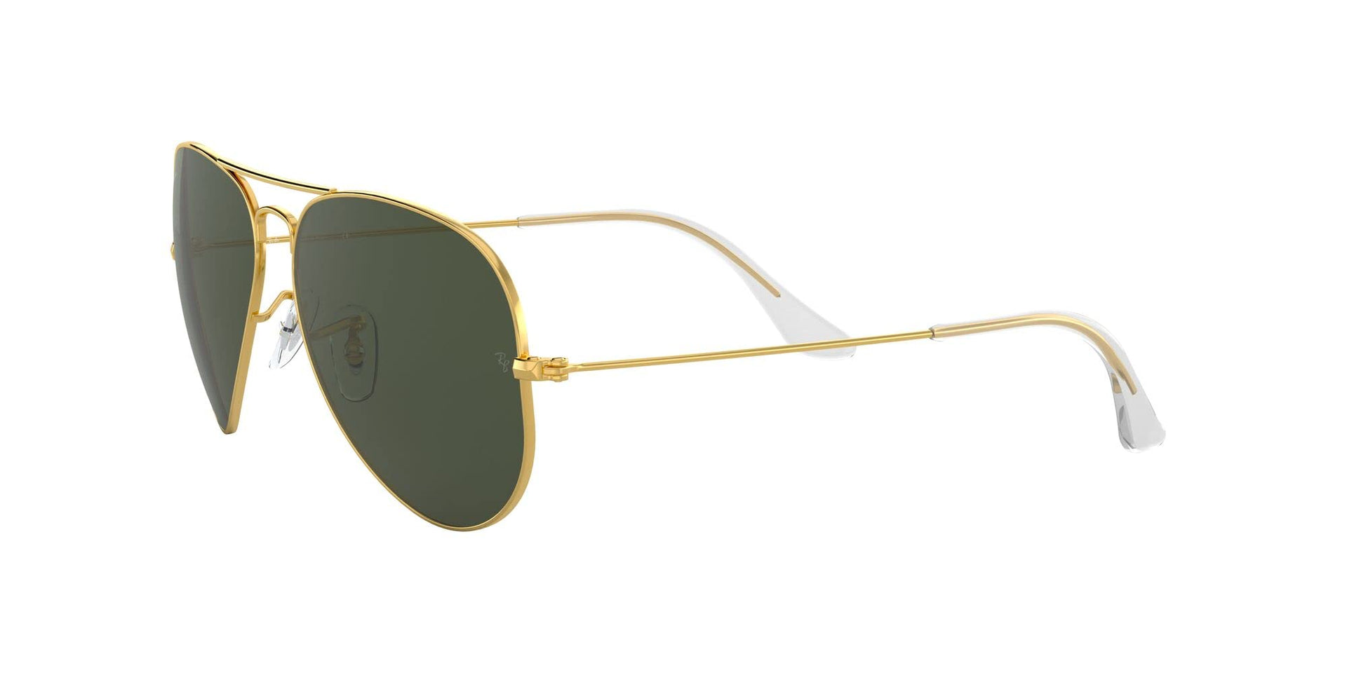 Ray-Ban Aviator RB3025 Sunglasses Batch 3 - Gold/G-15 Green / 62 mm - X002U97A03 - Additional Image 2