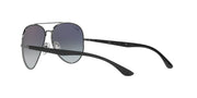 Ray-Ban Aviator RB3675 Sunglasses - Gunmetal/Blue Gradient Blue Polarized / 58 mm - X0031ERQFP - Additional Image 5