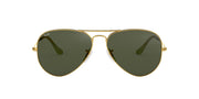 Ray-Ban Aviator RB3025 Sunglasses Batch 3 - Shiny Gold/G-15 Green / 58 mm - X002RFCU23