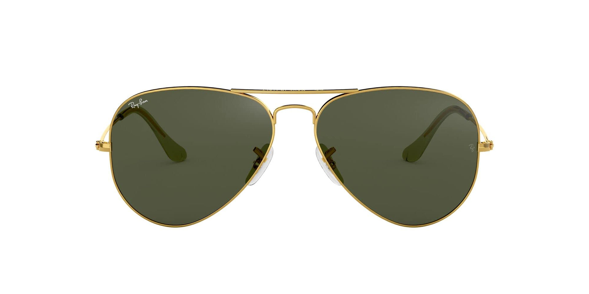Ray-Ban Aviator RB3025 Sunglasses Batch 3 - Shiny Gold/G-15 Green / 58 mm - X002RFCU23