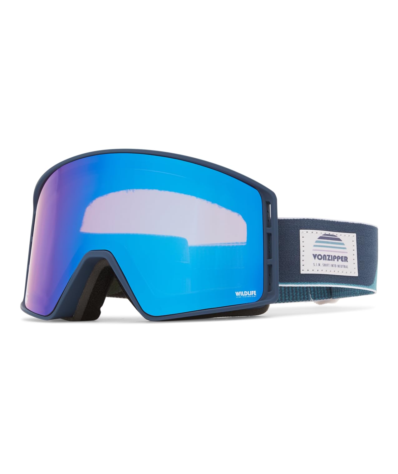 VonZipper Mach VFS Sunglasses - Van Life Blue / One Size - 821299172007