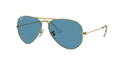Ray-Ban Aviator RB3025 Sunglasses Batch 3 - Legend Gold/Polarized Blue / 62 mm - X002U9796X - Additional Image 1