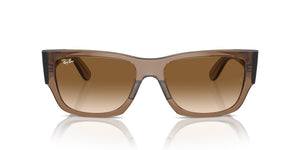 Transparent Light Brown/Clear Gradient Brown
