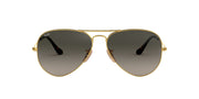 Ray-Ban Aviator RB3025 Sunglasses Batch 3 - Gold/Light Grey Gradient Dark Grey / 62 mm - X002D3C2MH