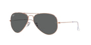 Ray-Ban Aviator RB3025 Sunglasses Batch 2 - Rose Gold/Dark Grey / 62 mm - 8056597855877 - Additional Image 1