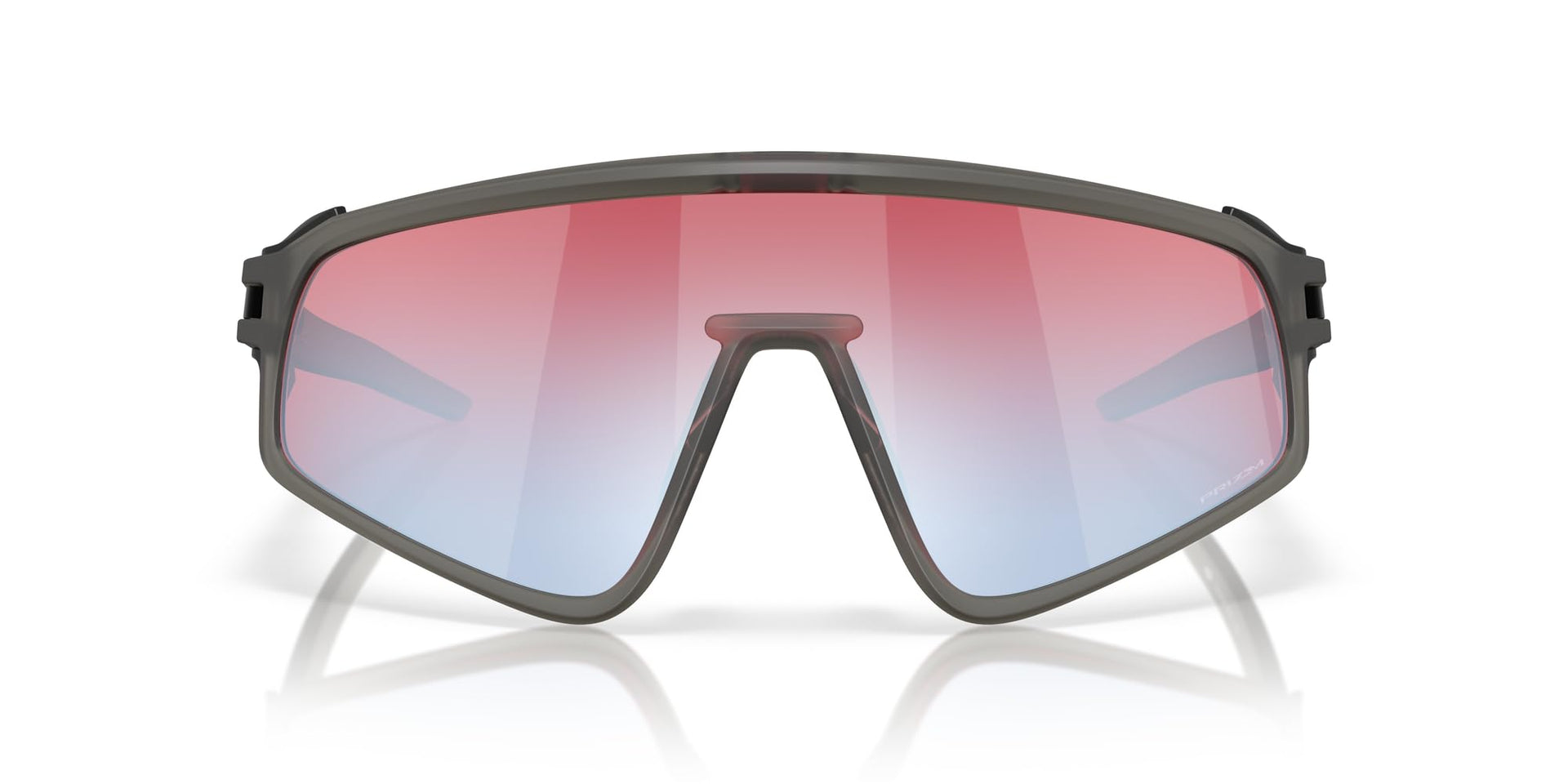 Oakley Latch Panel Sunglasses - Matte Grey Smoke/Prizm Snow Sapphire / 35 mm - 888392642912