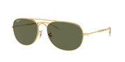 Ray-Ban Bain Bridge RB3735 Sunglasses - Gold/Polarized Green / 60 mm (X0045V8AG7) - X0045V8AG7