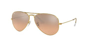 Ray-Ban Aviator RB3025 Sunglasses - Gold / 38 mm - 805289090229 - Additional Image 1