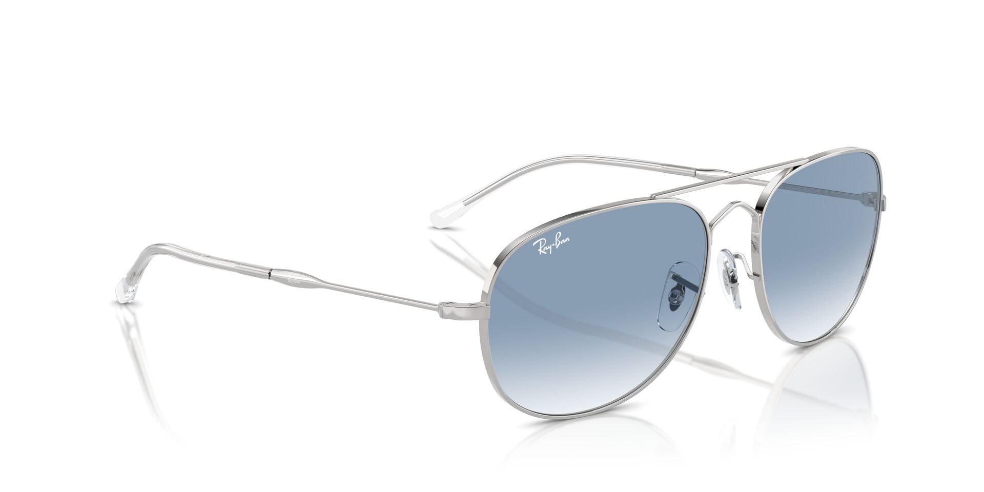 Ray-Ban Bain Bridge RB3735 Sunglasses - Silver/Clear Gradient Blue / 60 mm - 8056262043493 - Additional Image 2