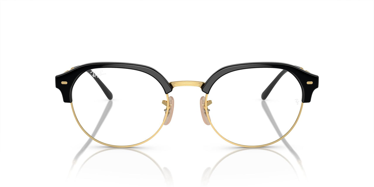 Ray-Ban RB4429 Sunglasses - Black on Gold/Transition Clear to Grey / 53 mm - 8056597946025