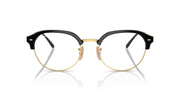 Ray-Ban RB4429 Sunglasses - Black on Gold/Transition Clear to Grey / 53 mm - 8056597946025