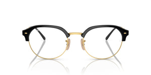 Black on Gold/Transition Clear to Grey