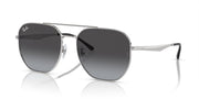 Ray-Ban Aviator RB3724D Sunglasses - Silver/Grey Gradient / 59 mm - 8056597964623 - Additional Image 1