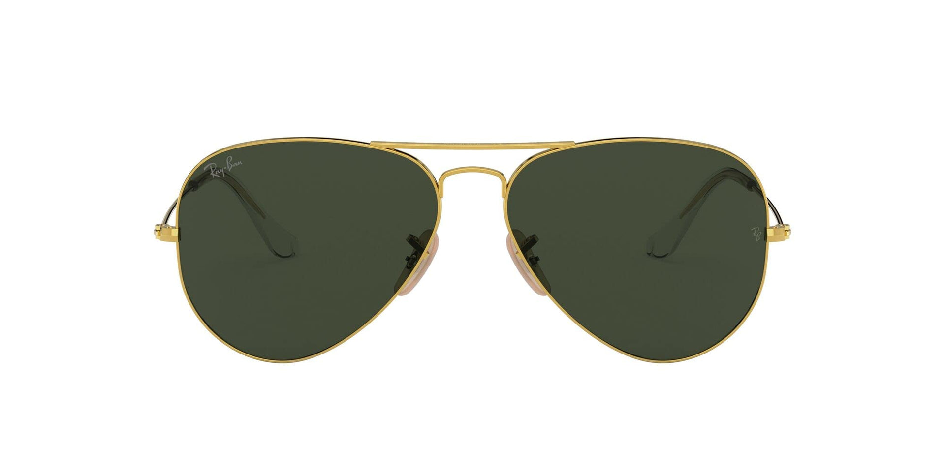 Ray-Ban Aviator RB3025 Sunglasses - Polished Gold/G-15 Green / 58 mm - 8056597316675