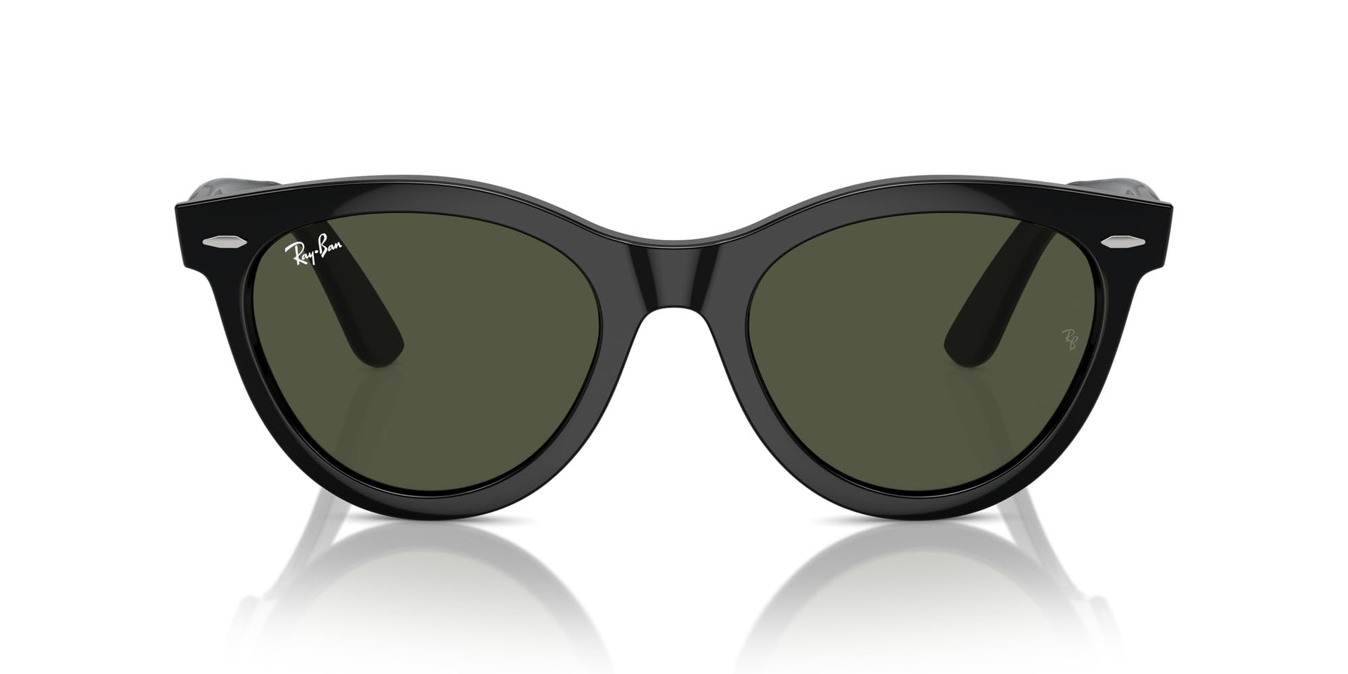 Ray-Ban Wayfarer Way RB2241 Sunglasses - Black/Green / 54 mm - 8056262031056