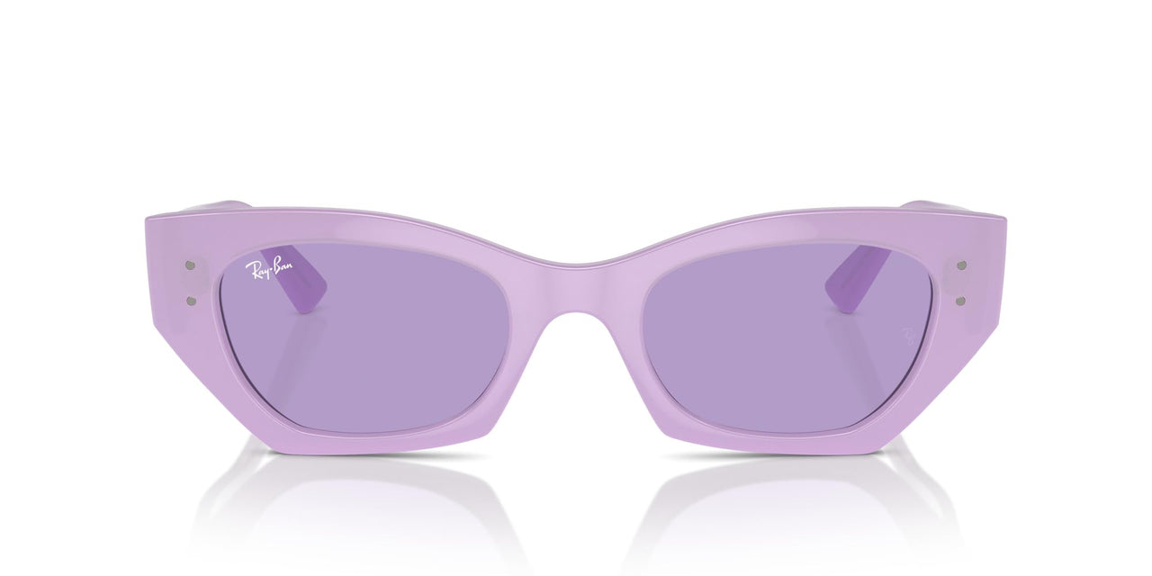 Ray-Ban Zena Low Bridge Fit RB4430F Sunglasses - Lilac/Violet / 52 mm - 8056262031612