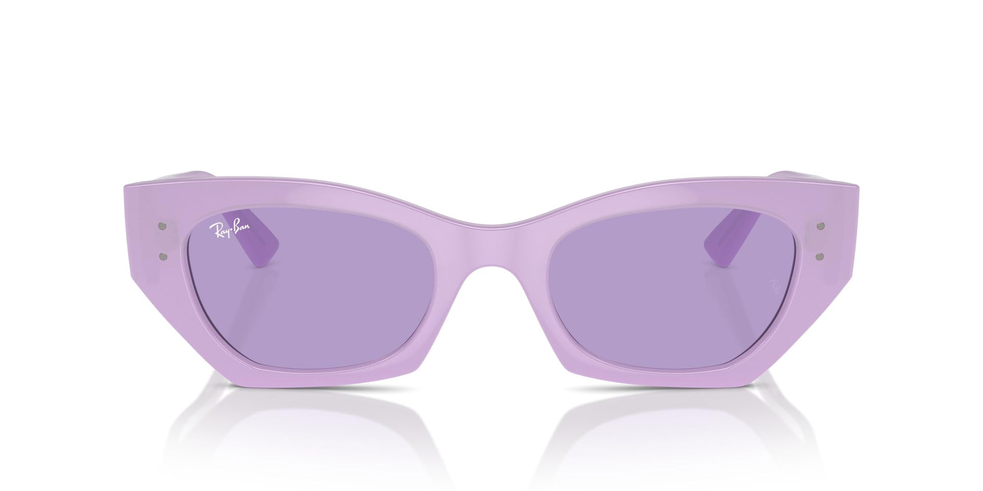 Ray-Ban Zena Low Bridge Fit RB4430F Sunglasses - Lilac/Violet / 52 mm - 8056262031612