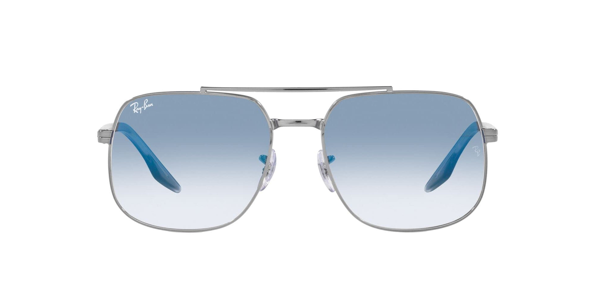 Ray-Ban RB3699 Sunglasses - Gunmetal/Clear Blue Gradient / 59 mm - 8056597719605
