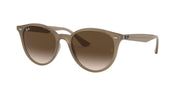 Ray-Ban RB4305 Sunglasses - Beige / Brown Gradient / Standard - 8056597071628