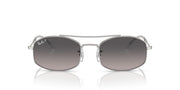 Ray-Ban RB3719 Sunglasses - Silver/Grey Gradient Polarized / 54 mm - 8056597935630