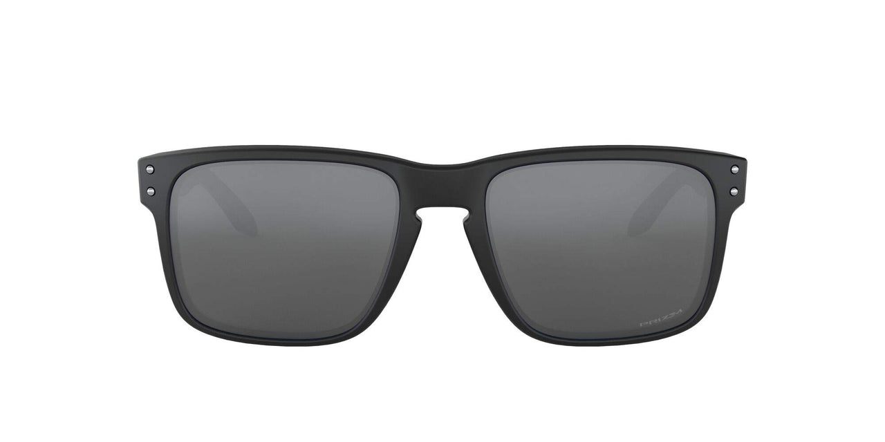 Oakley Holbrook Low Bridge Fit Sunglasses - Matte Black/Prizm Black / 56 mm - 888392279828