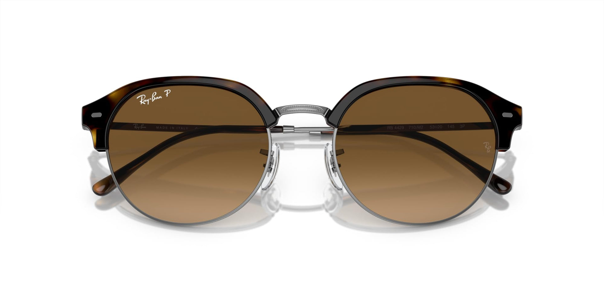 Ray-Ban RB4429 Sunglasses - Havana on Gunmetal/Brown Gradient Polarized / 55 mm - 8056597939096