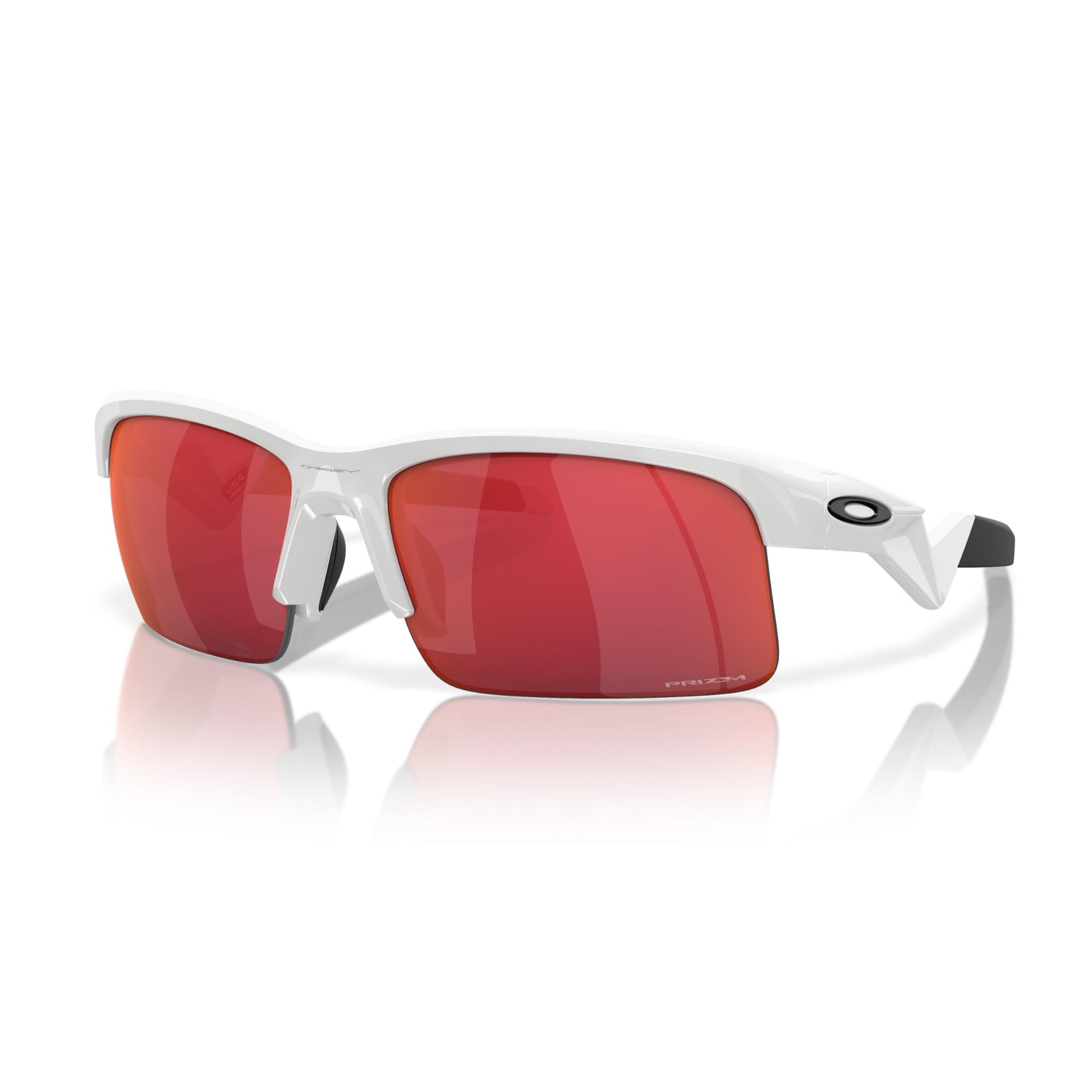 Oakley Capacitor Sunglasses - Polished White / Prizm Field / 63mm - 888392620200