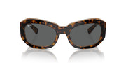 Ray-Ban Beate RB2212 Sunglasses - Havana on Transparent Brown/Dark Grey / 56 mm - X0045V8E31