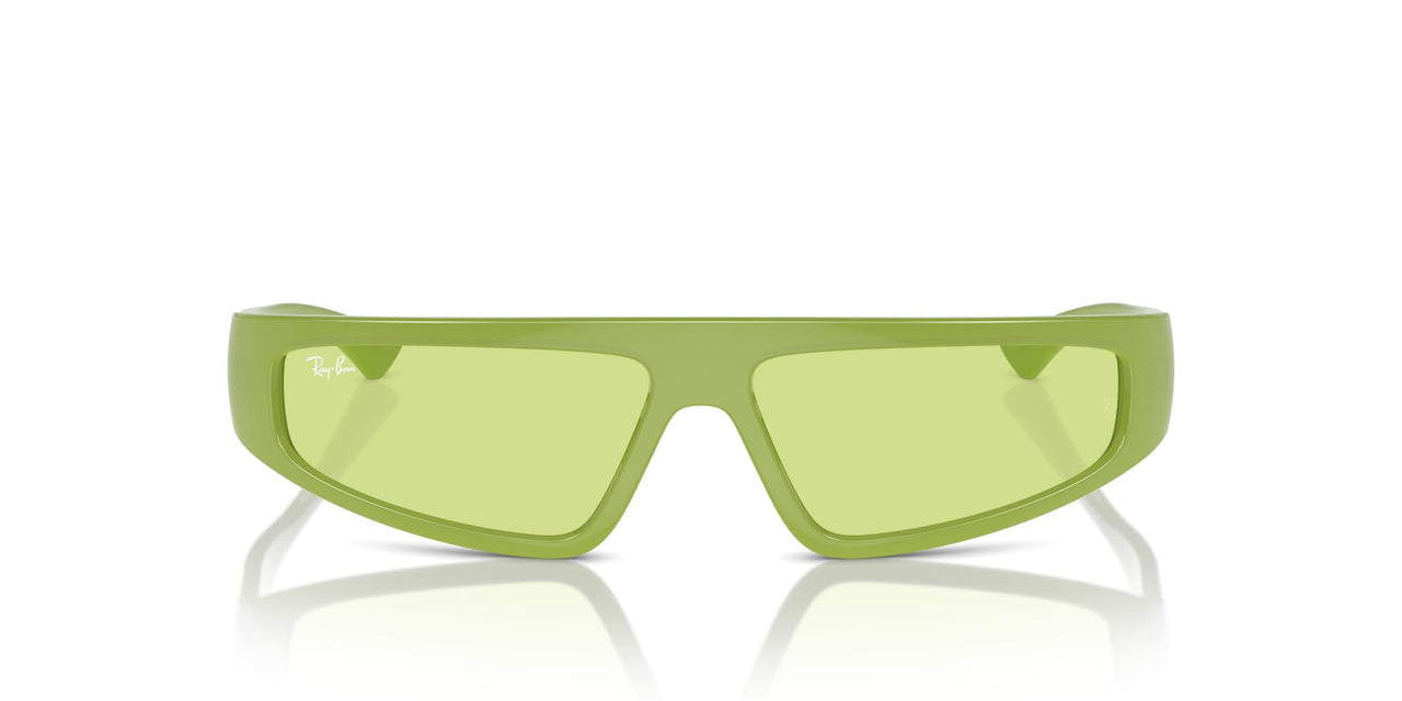 Ray-Ban Izaz RB4432 Sunglasses - Apple Green/Green / 59 mm - 8056262017449