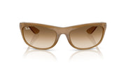 Ray-Ban Balorama RB4089 Sunglasses - Opal Light Brown/Clear Gradient Brown / 62 mm - 8056262282809