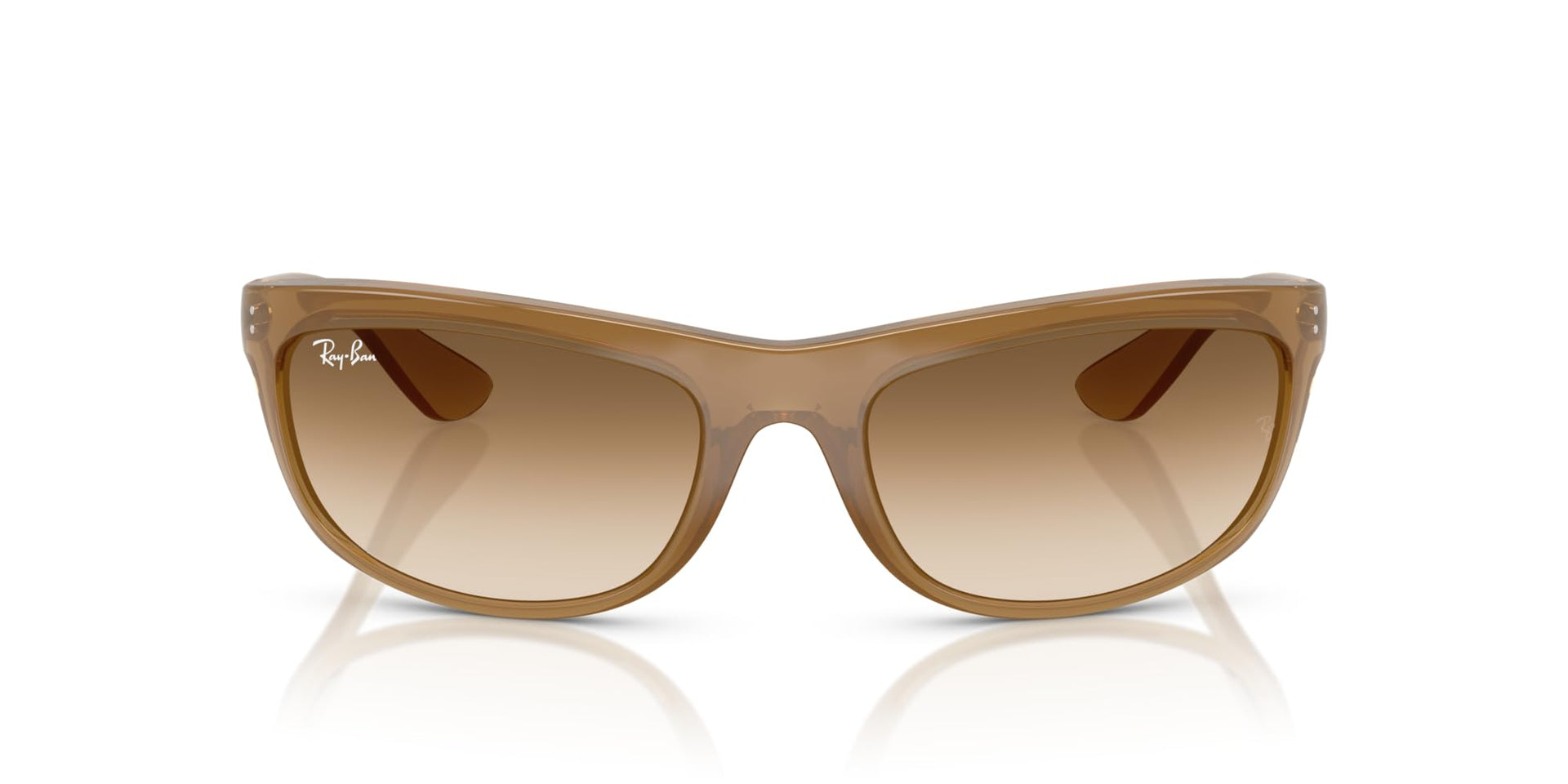 Ray-Ban Balorama RB4089 Sunglasses - Opal Light Brown/Clear Gradient Brown / 62 mm - 8056262282809
