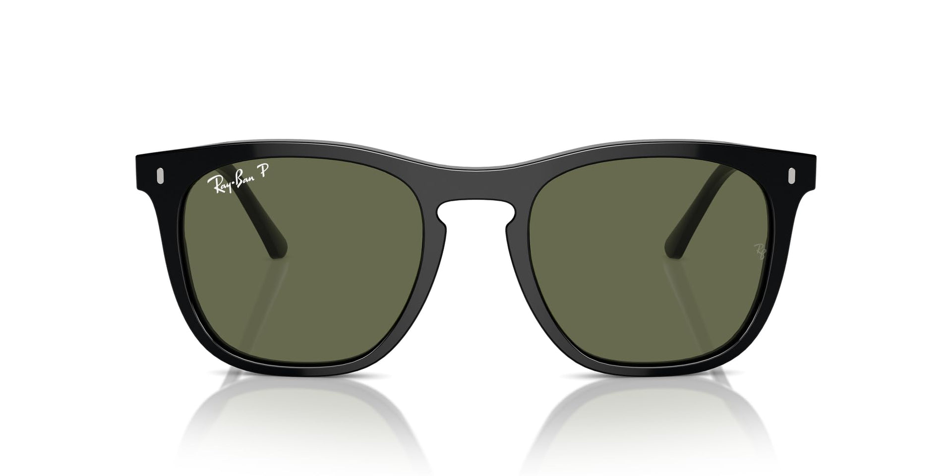 Ray-Ban RB2210F Sunglasses - Black /Green / Standard - 8056262044698