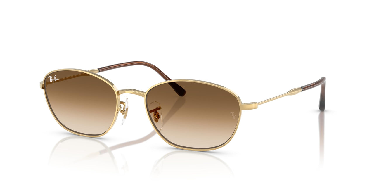 Ray-Ban RB3749 Sunglasses - Gold/Clear Gradient Brown / 58 mm - 8056262282311