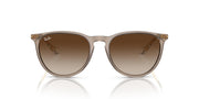 Ray-Ban Erika RB4171 Sunglasses - Transparent Light Brown/Gradient Brown / 54 mm - 8056597948685
