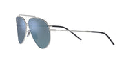 Ray-Ban Aviator Reverse RBR0101S Sunglasses - Silver/Dark Grey Mirrored Turquoise / 62 mm - X003UYB47R