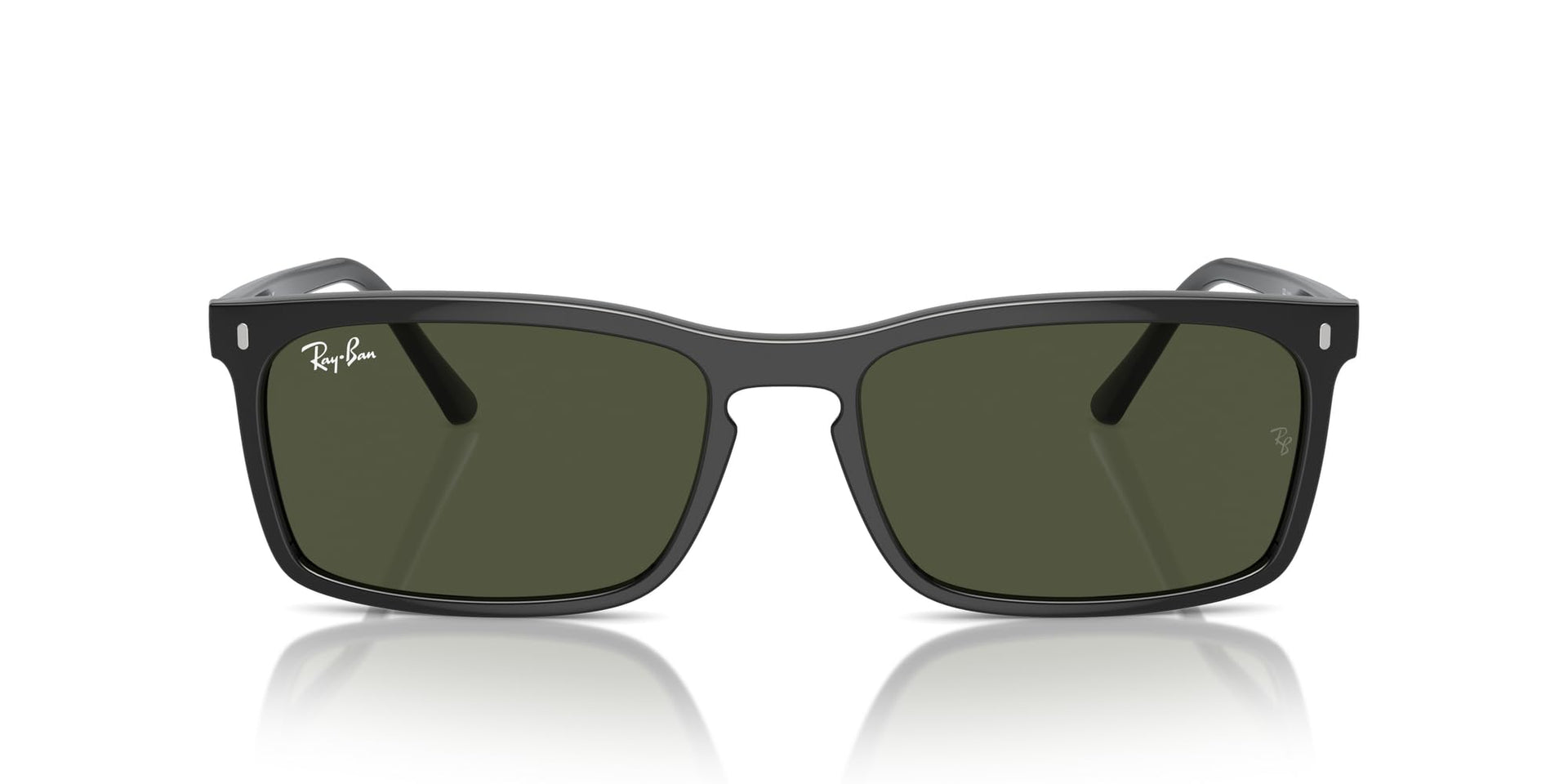 Ray-Ban RB4435 Sunglasses - Black/Green / 59 mm - 8056262031452
