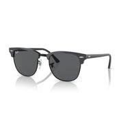 Ray-Ban Clubmaster RB3016 Sunglasses - Grey on Black / Dark Grey / Standard - 8056597755269