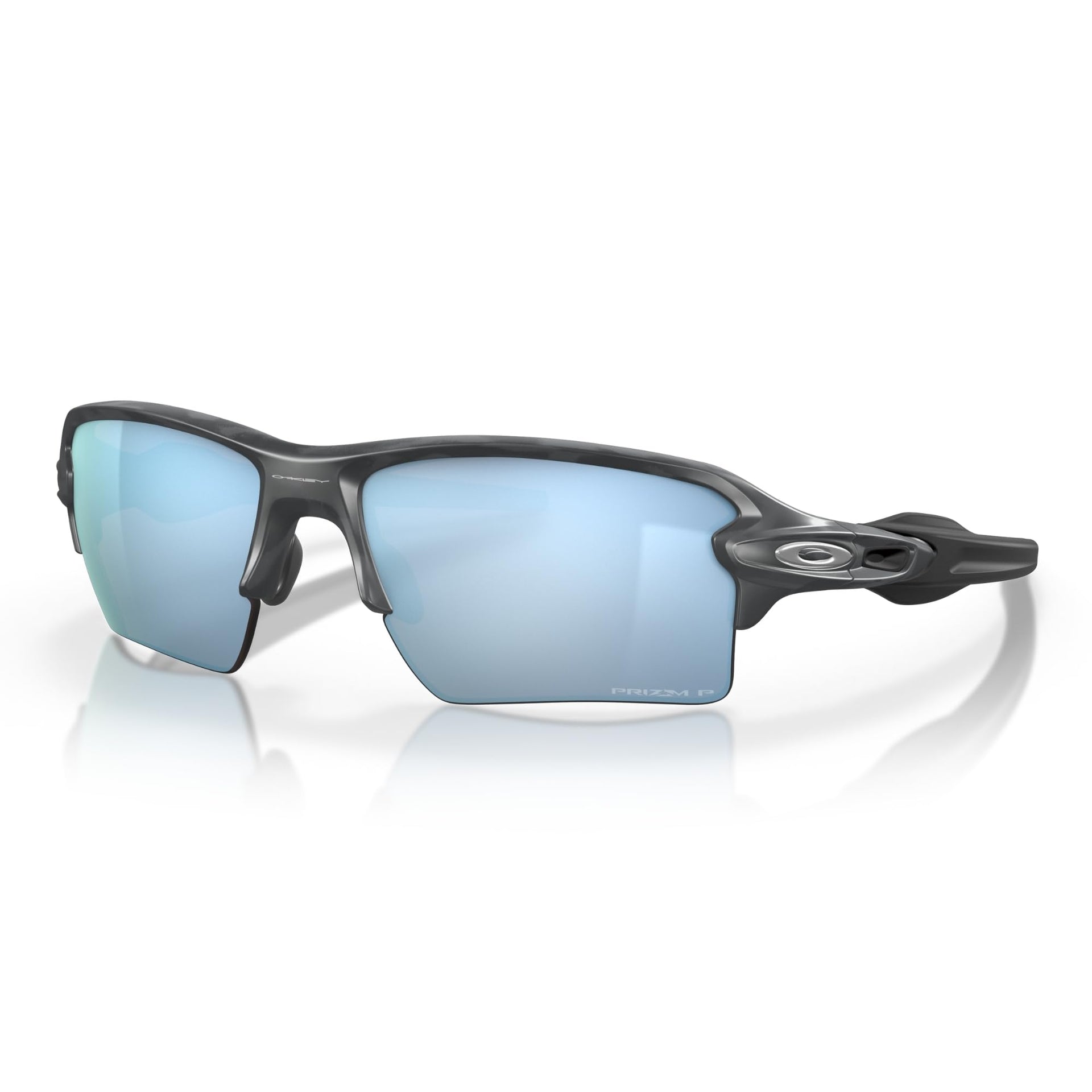 Oakley Flak XL Sunglasses - Matte Black Camo / Prizm Deep Water Polarized / STD - 888392555243