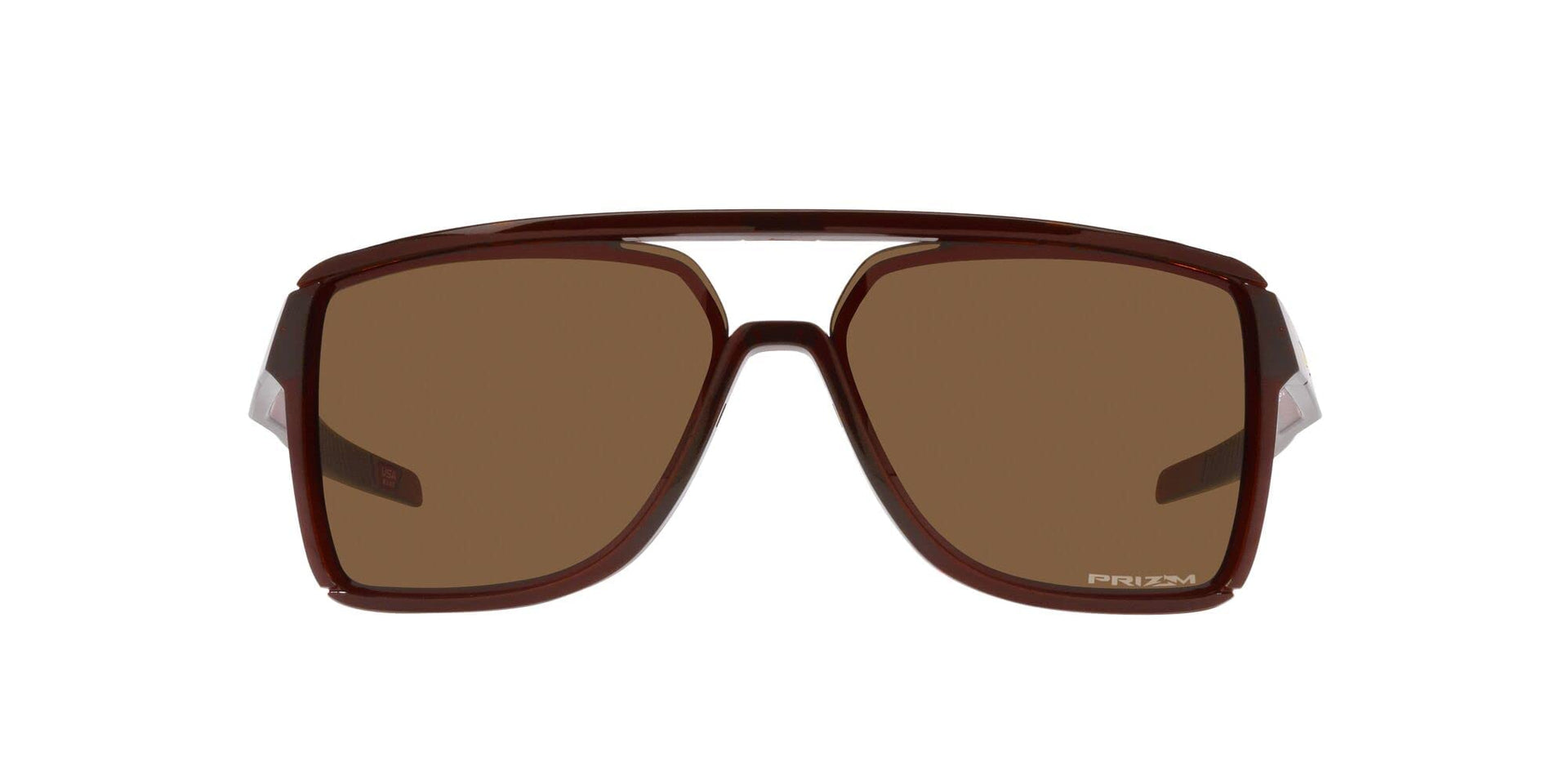 Oakley Castel Sunglasses - Rootbeer/Prizm Bronze / 63 mm - 888392597618