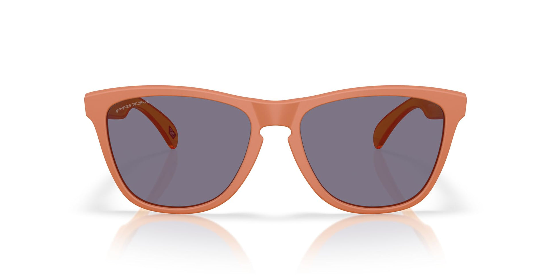 Oakley Frogskins Sunglasses - Matte Ginger/Prizm Grey / 55 mm - 888392664440