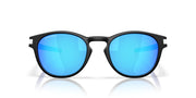 Oakley Latch Oval Sunglasses - Matte Black/Prizm Sapphire / 53 mm - 888392641144