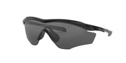 Oakley M2 XL Sunglasses - Polished Black/Grey / 45 mm - 888392172105