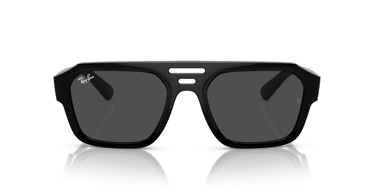 Ray-Ban Corrigan RB4397 Sunglasses - Black/Dark Grey / 54 mm - 8056262052099