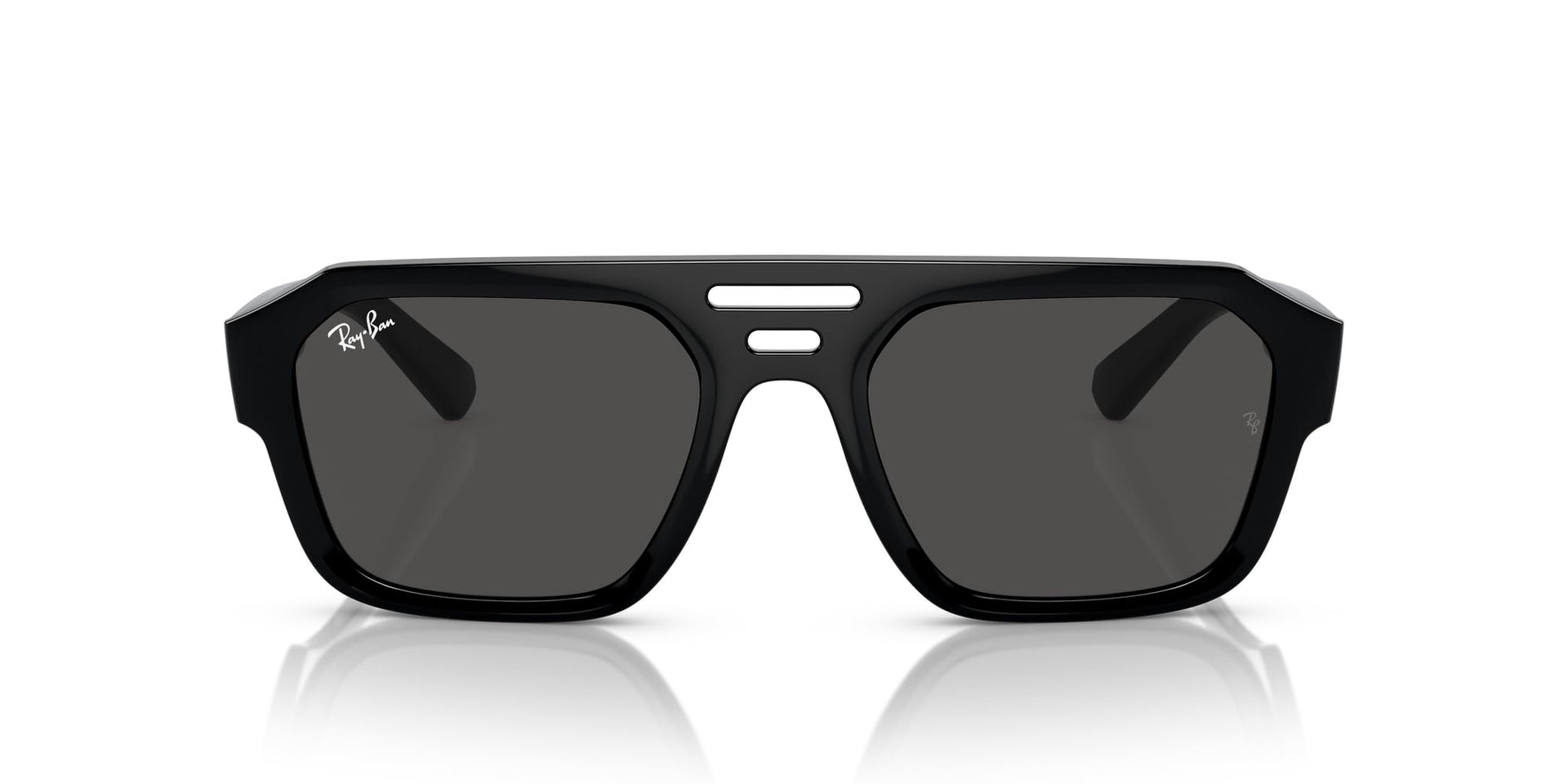 Ray-Ban Corrigan RB4397 Sunglasses - Black/Dark Grey / 54 mm - 8056262052099