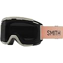 Smith Squad snow goggles with dark frame and dark lens, foam seal