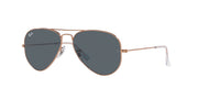 Ray-Ban Aviator RB3025 Sunglasses Batch 2 - Rose Gold/Blue / 58 mm - 8056597855921 - Additional Image 1