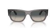 Ray-Ban Carlos Low Bridge Fit RB0947SF Sunglasses - Opal Dark Grey/Grey Gradient / 56 mm - X0045VDSPF