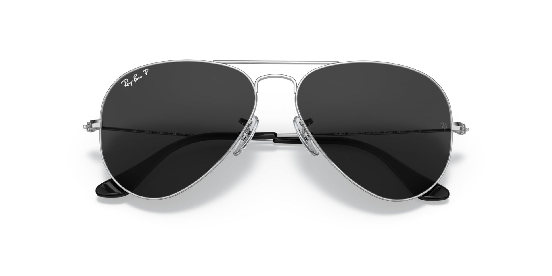 Ray-Ban Aviator RB3025 Sunglasses - Silver / Small - 805289307686 - Additional Image 4