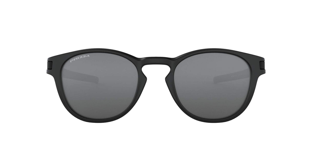 Oakley Latch Low Bridge Fit Sunglasses - Matte Black/Prizm Black / 53 - 888392279897